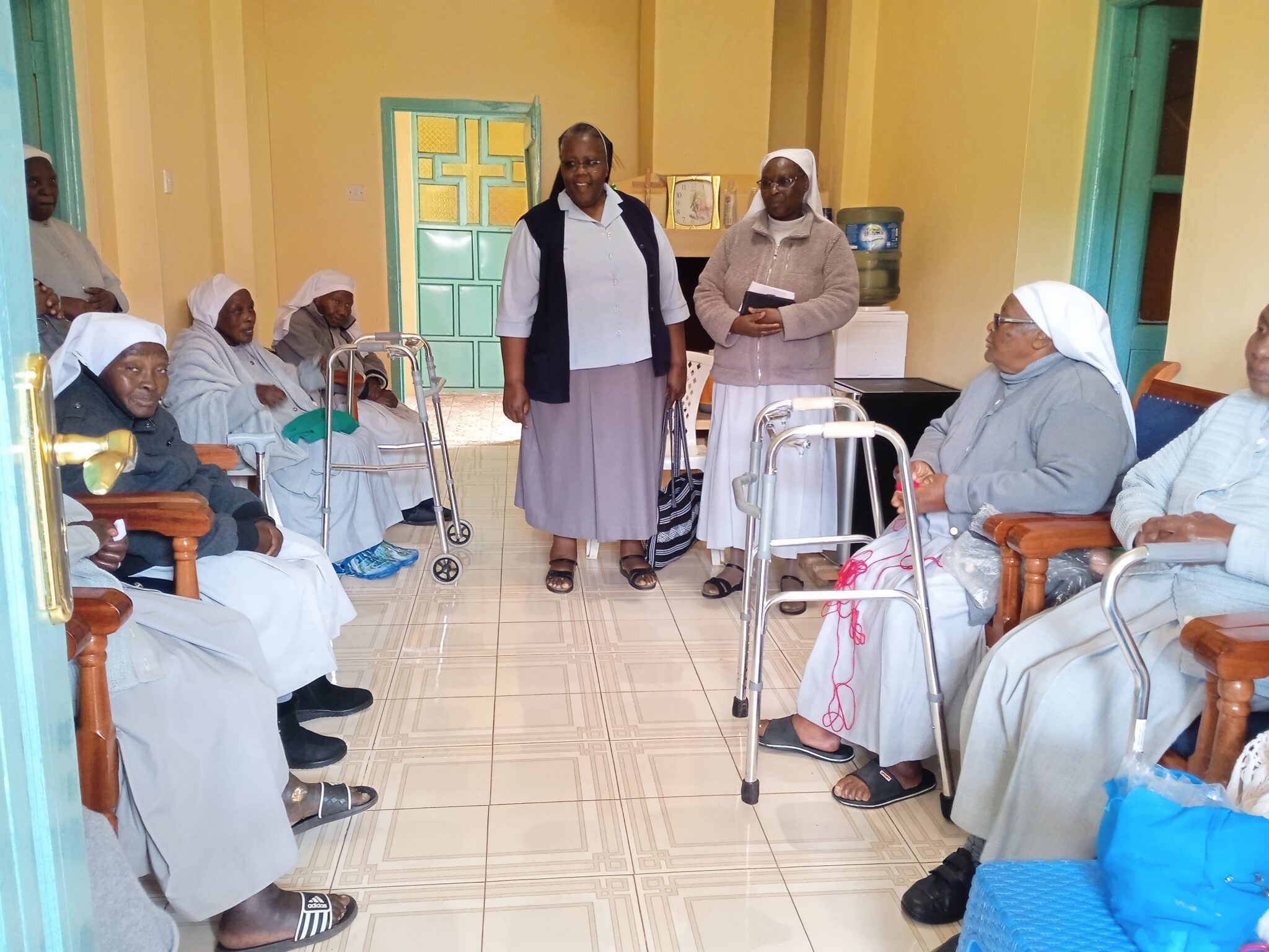 CASAK enables the Elderly and infirm members live with dignity and serenity